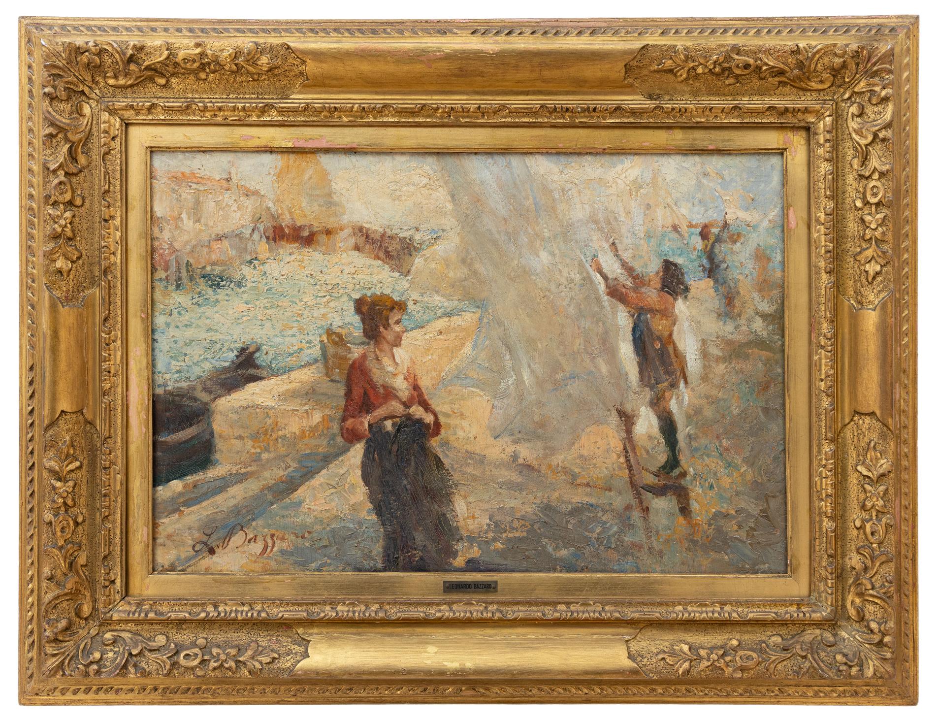 leonardo bazzaro: Stendendo i panni a Chioggia