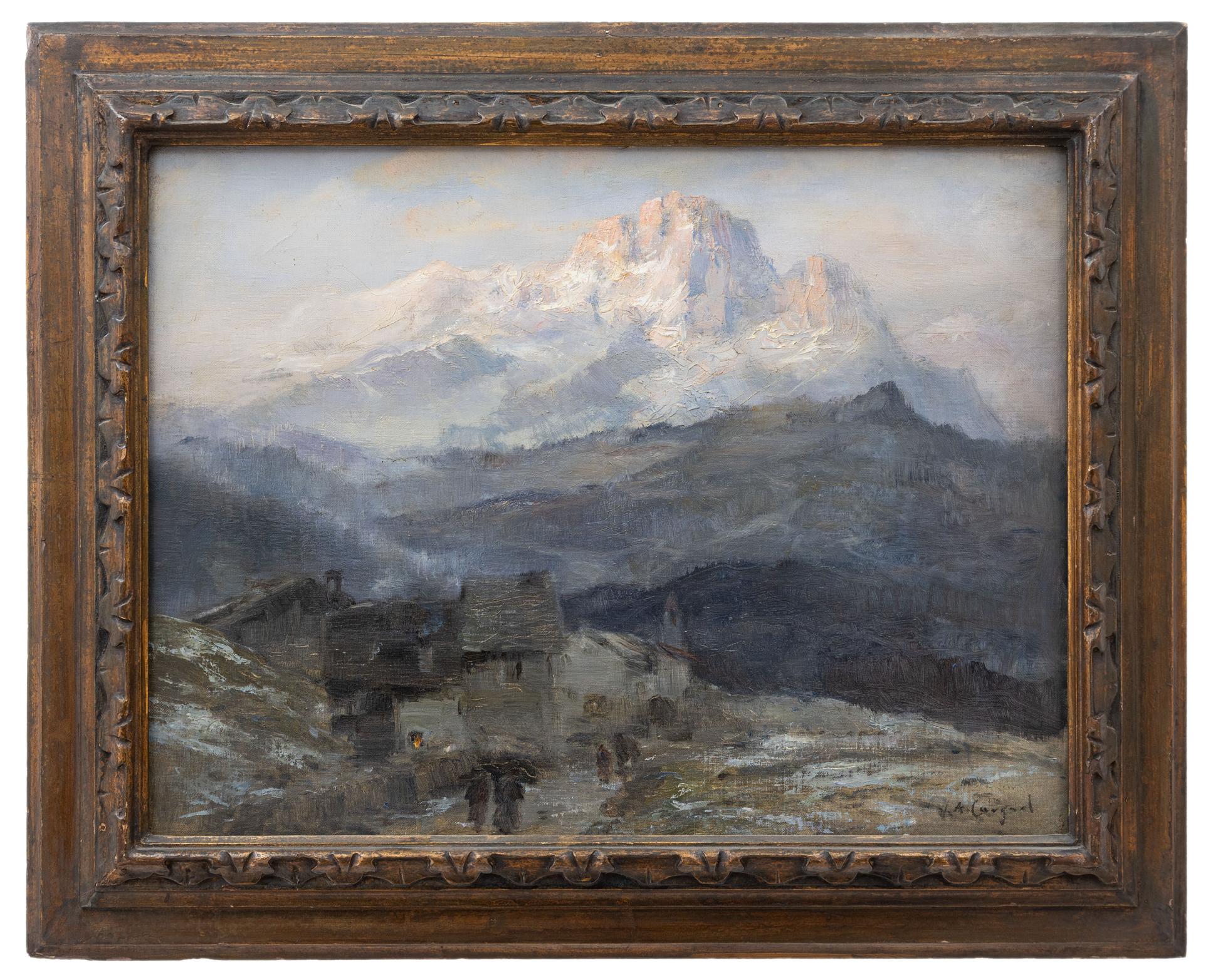 vittore antonio cargnel: Paesaggio Bellunese