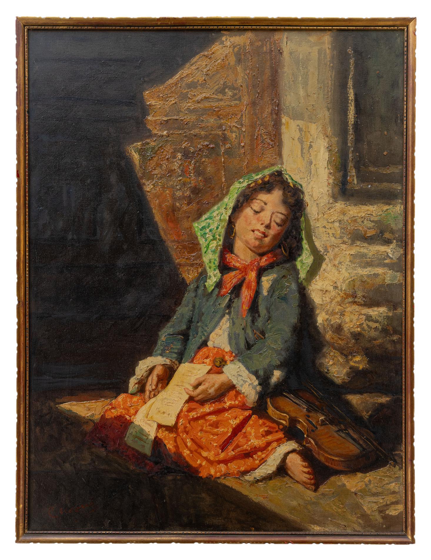 alberto cecconi: Giovane Violinista