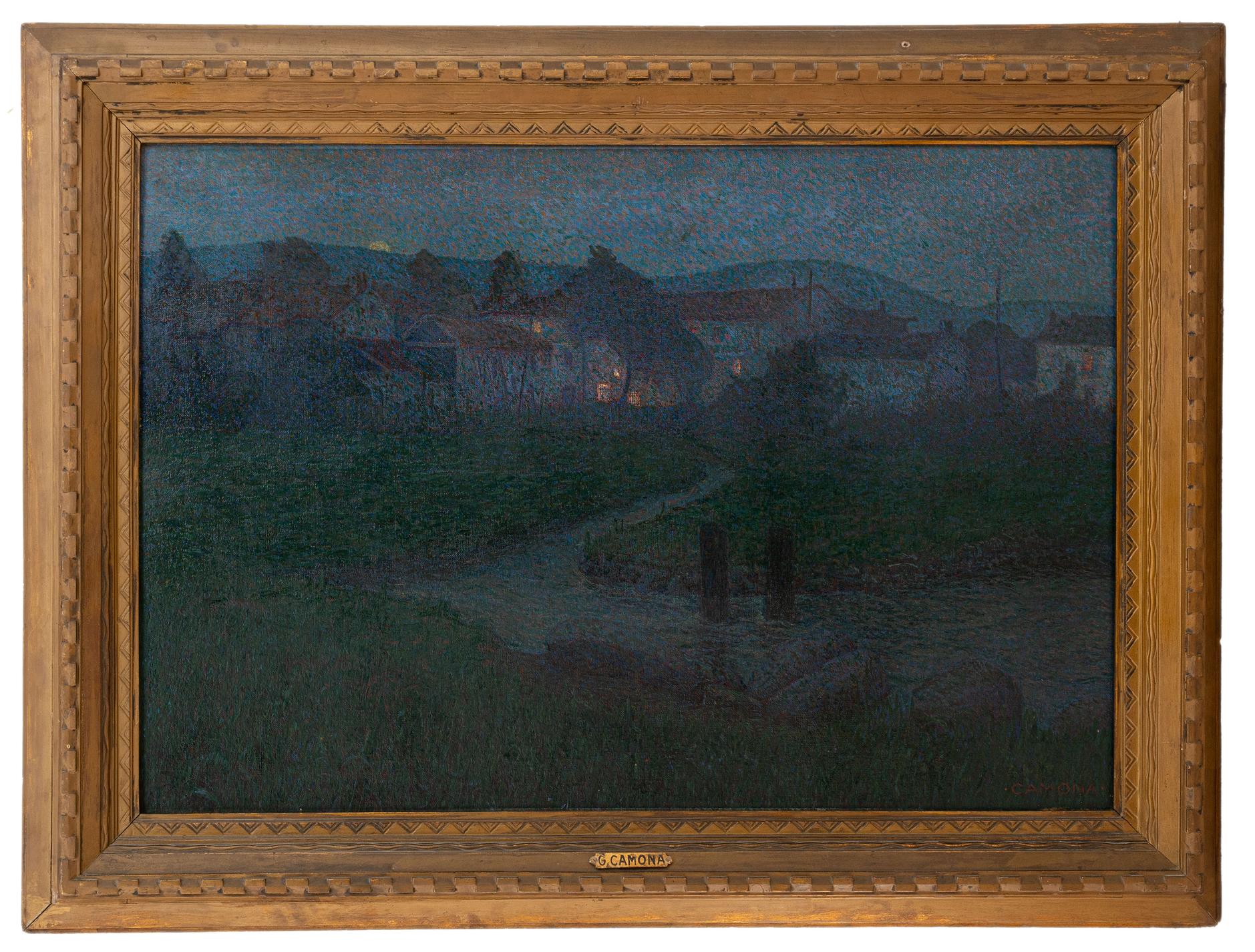 giuseppe camona: Raccoglimento ( esposto alla Biennale di Venezia del 1914 )