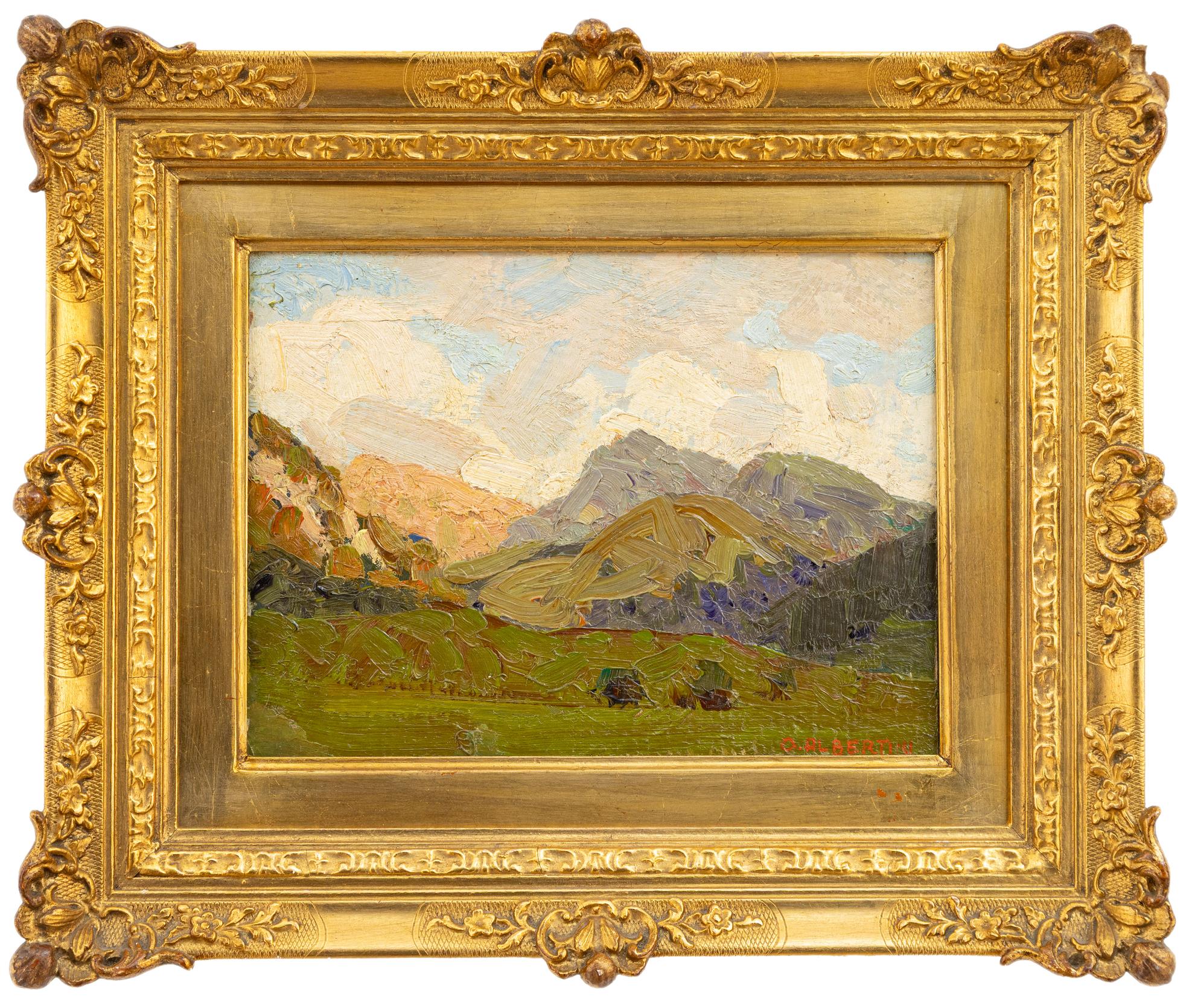 oreste albertini: Paesaggio Montano