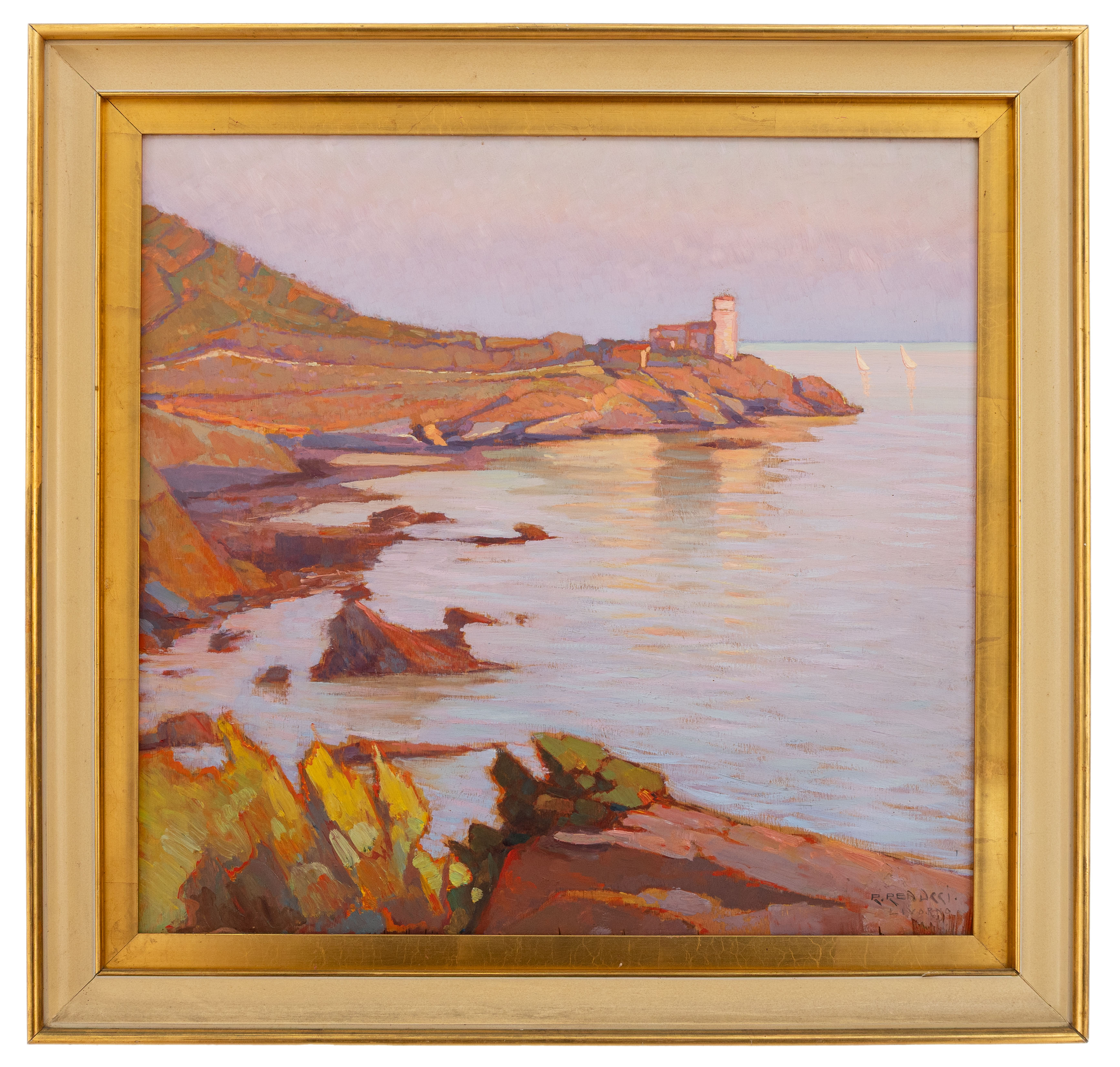 renuccio renucci: Marina a Livorno