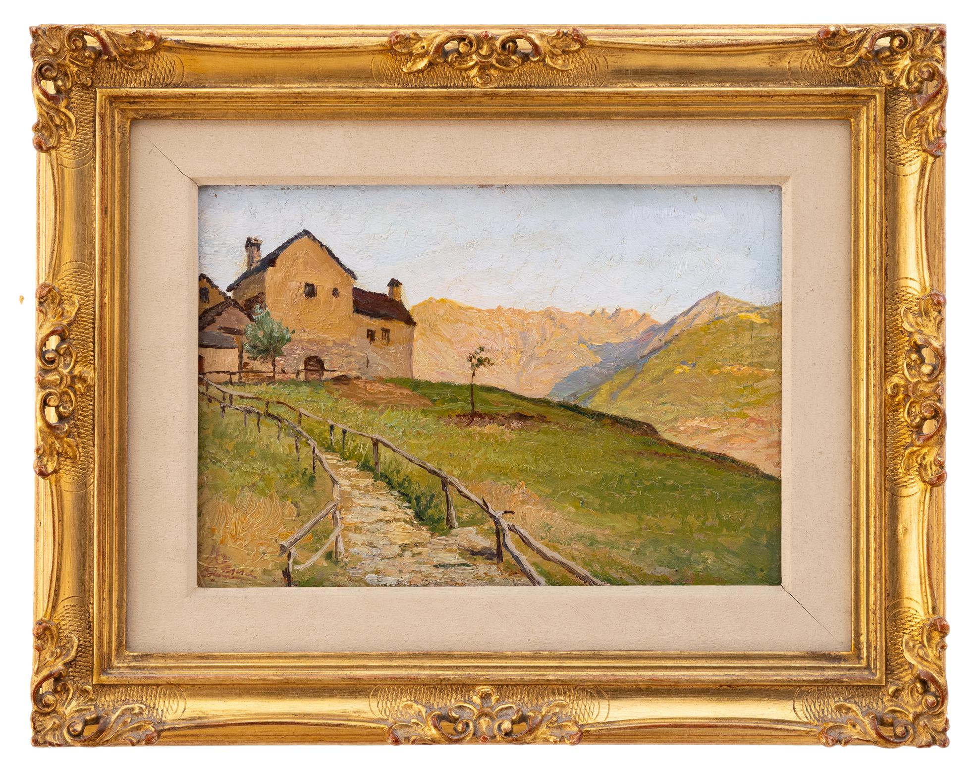 italo cenni: Paesaggio montano