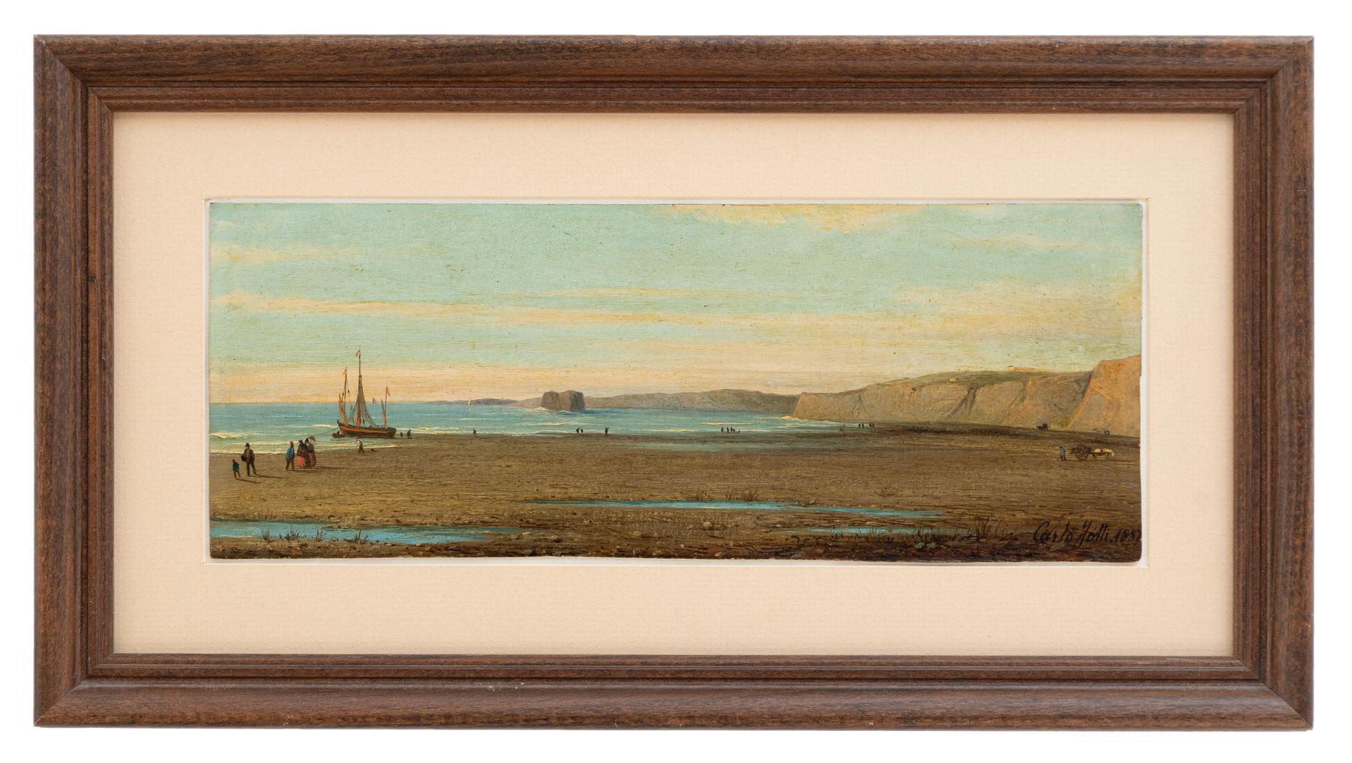 carlo jotti: Sulla Spiaggia