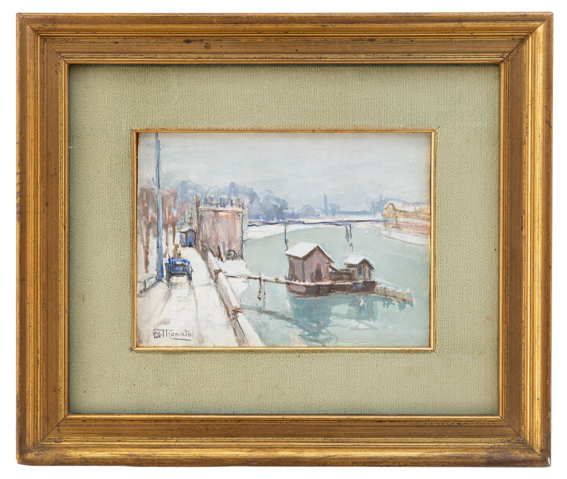 giuseppe menato: L'Adige a Verona 