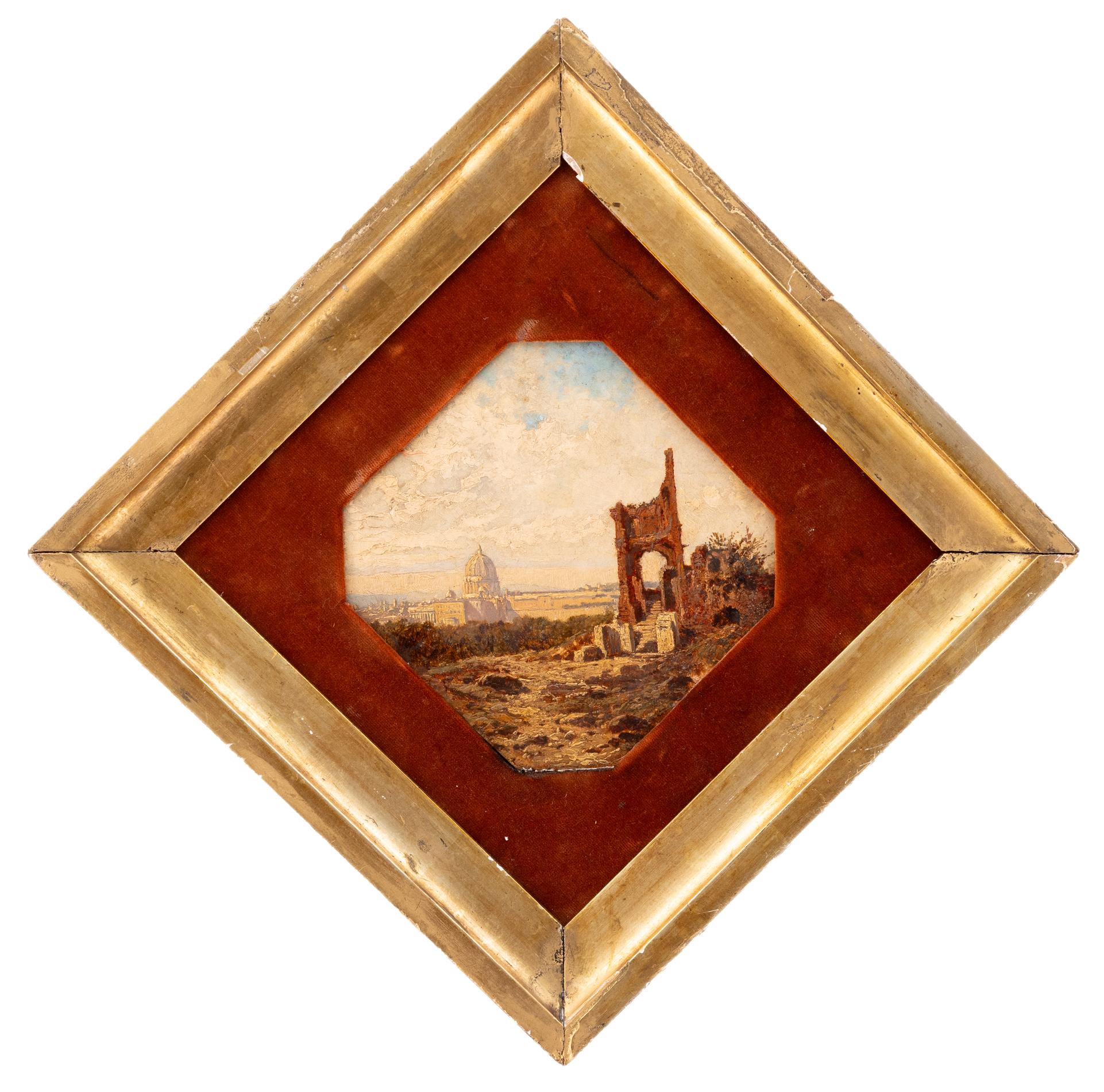 silvio allason: Veduta di Roma