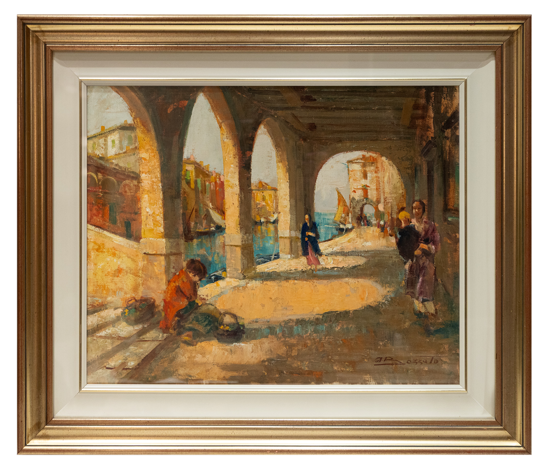 attilio achille bozzato: Sotto i portici