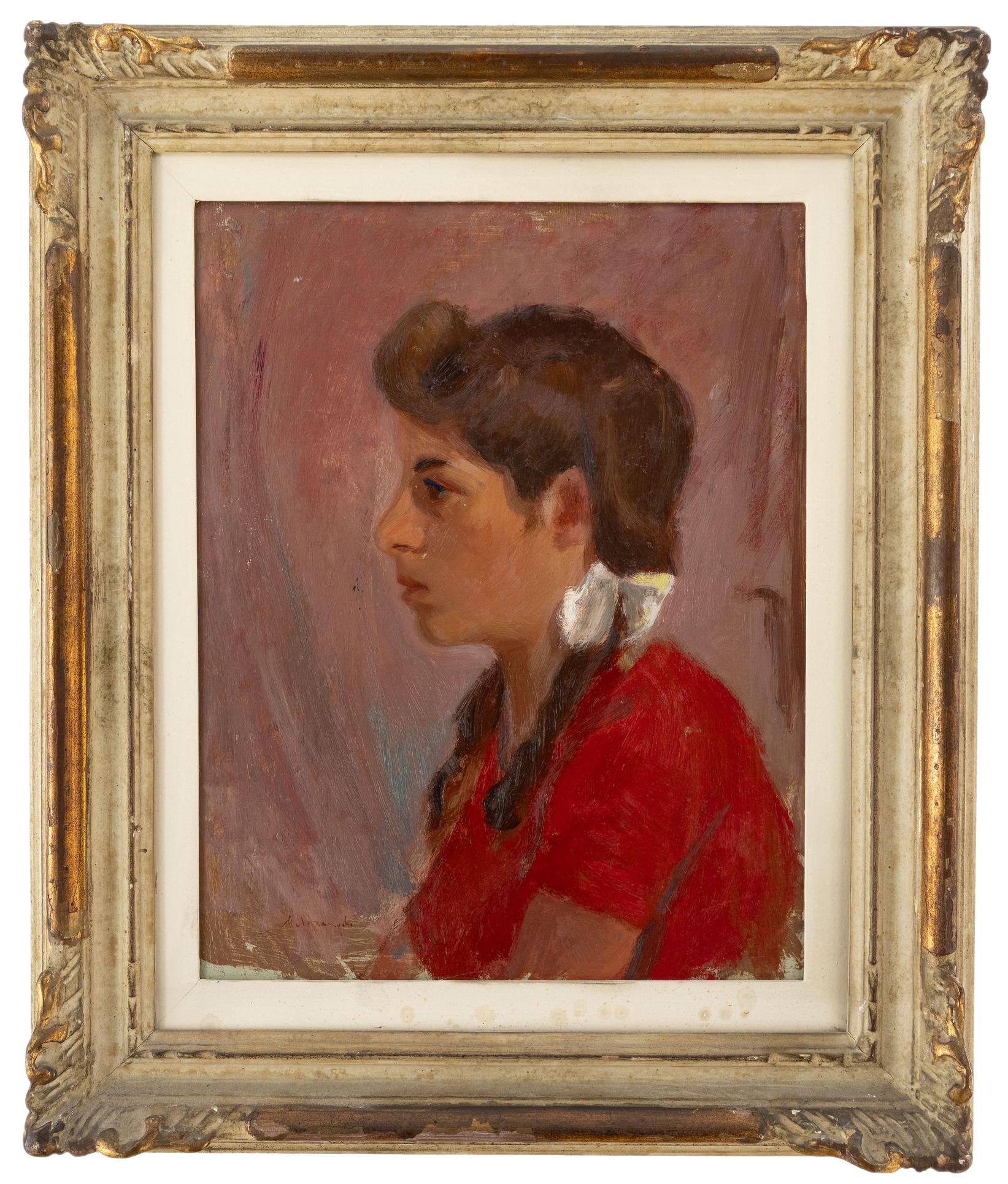 giovanni melarangelo: Ritratto di fanciulla