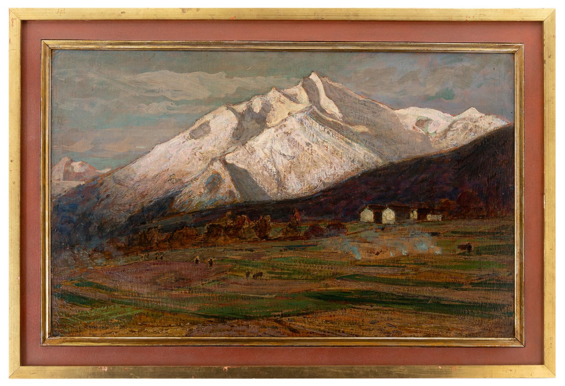 giuseppe carozzi: Vetta innevata 