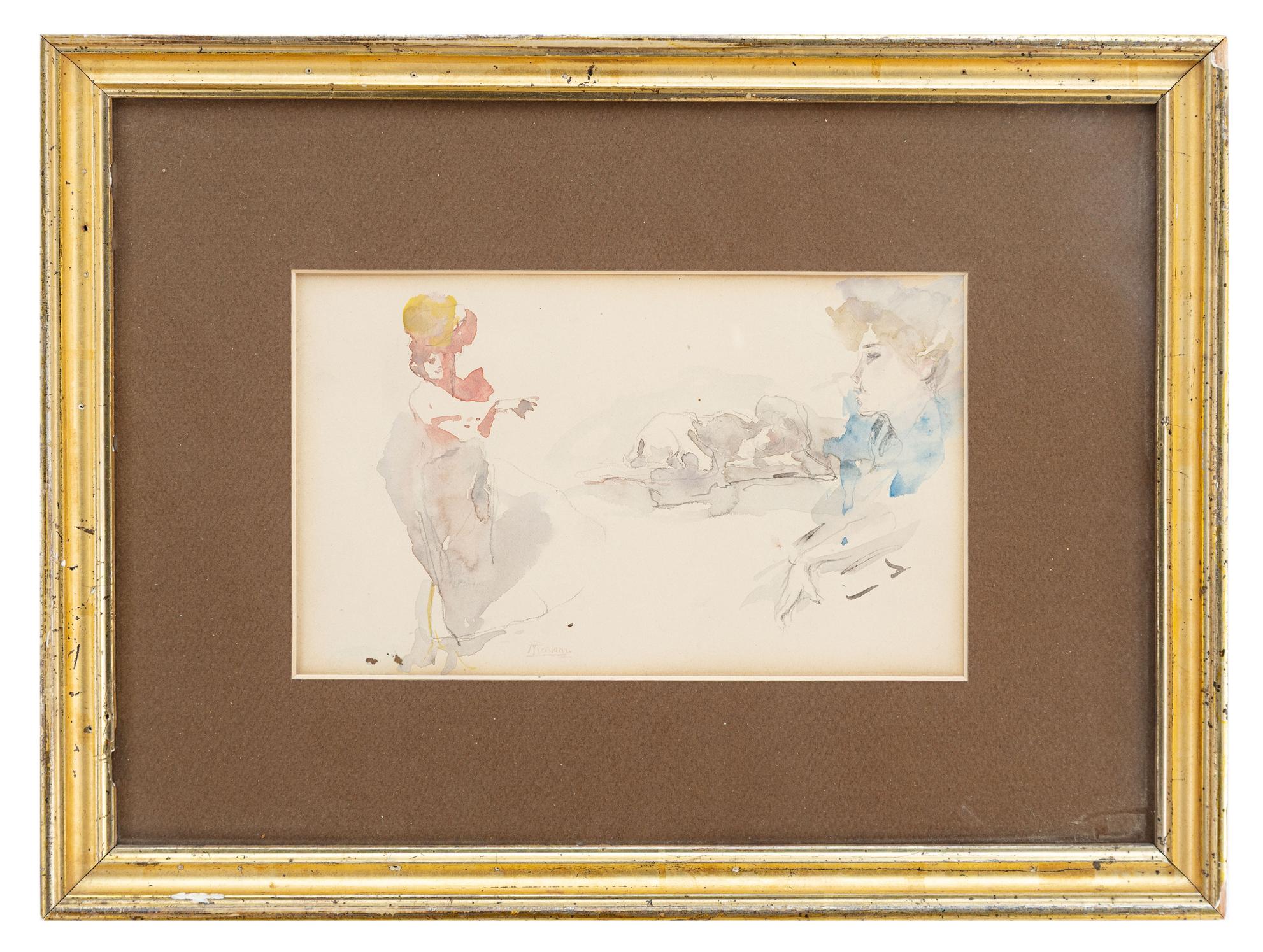 Pompeo Mariani: Studio Figure femminili
