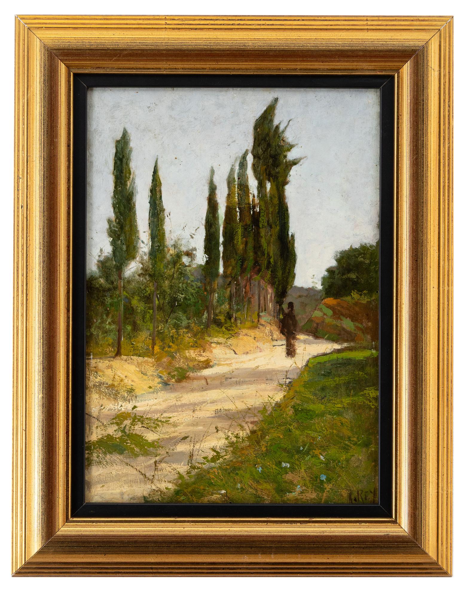 augusto rey: Sotto i cipressi