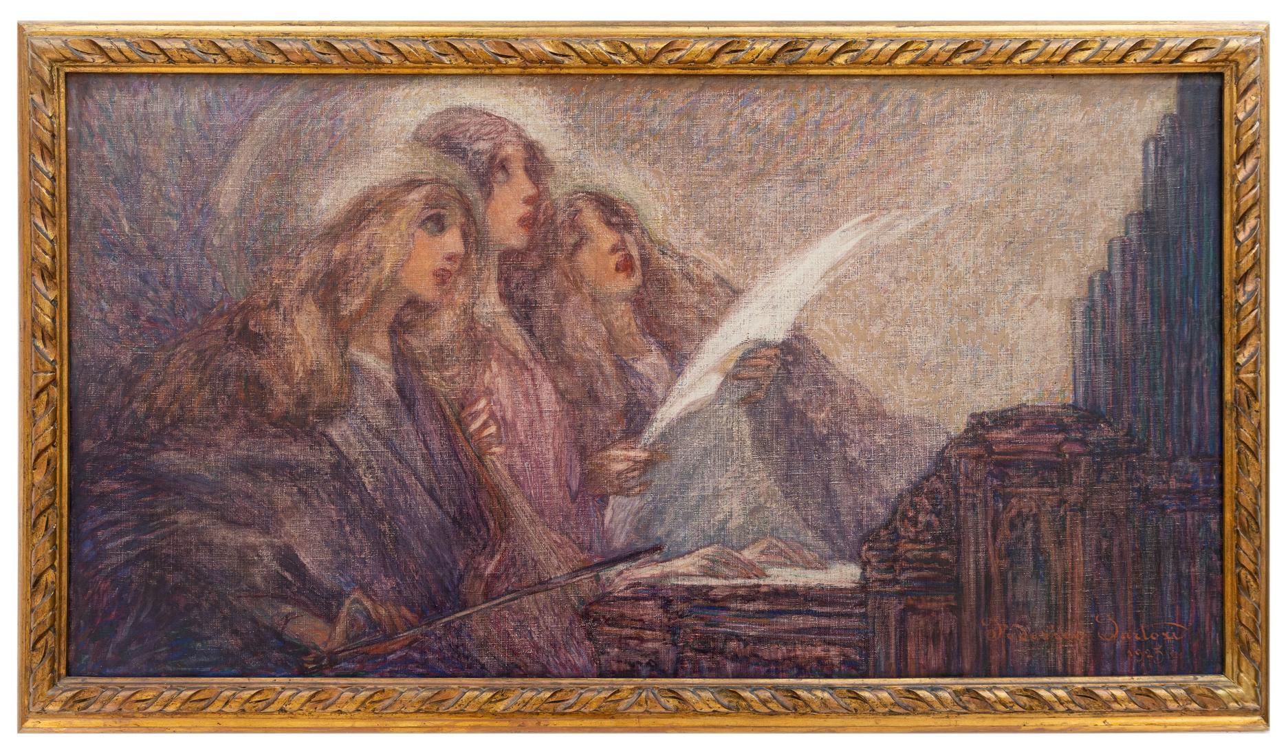federico sartori: Le tre vergini 1925