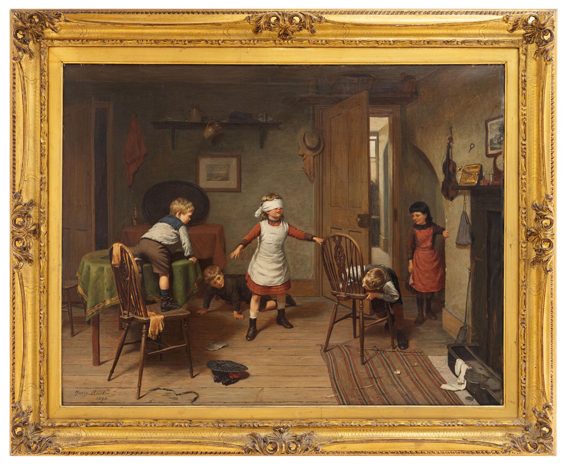 harry brooker: Mosca cieca 1890