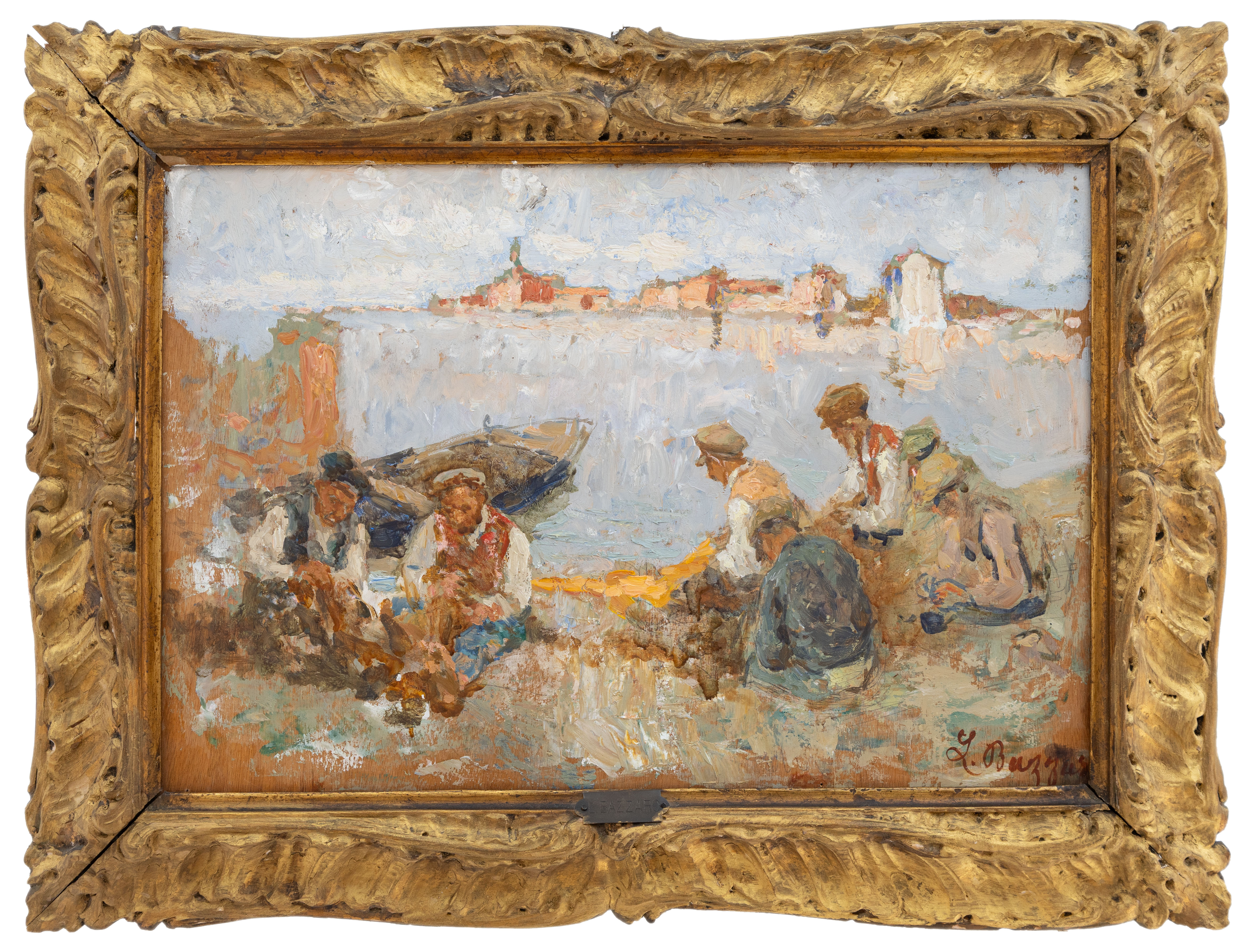 leonardo bazzaro: Pescatori a Chioggia