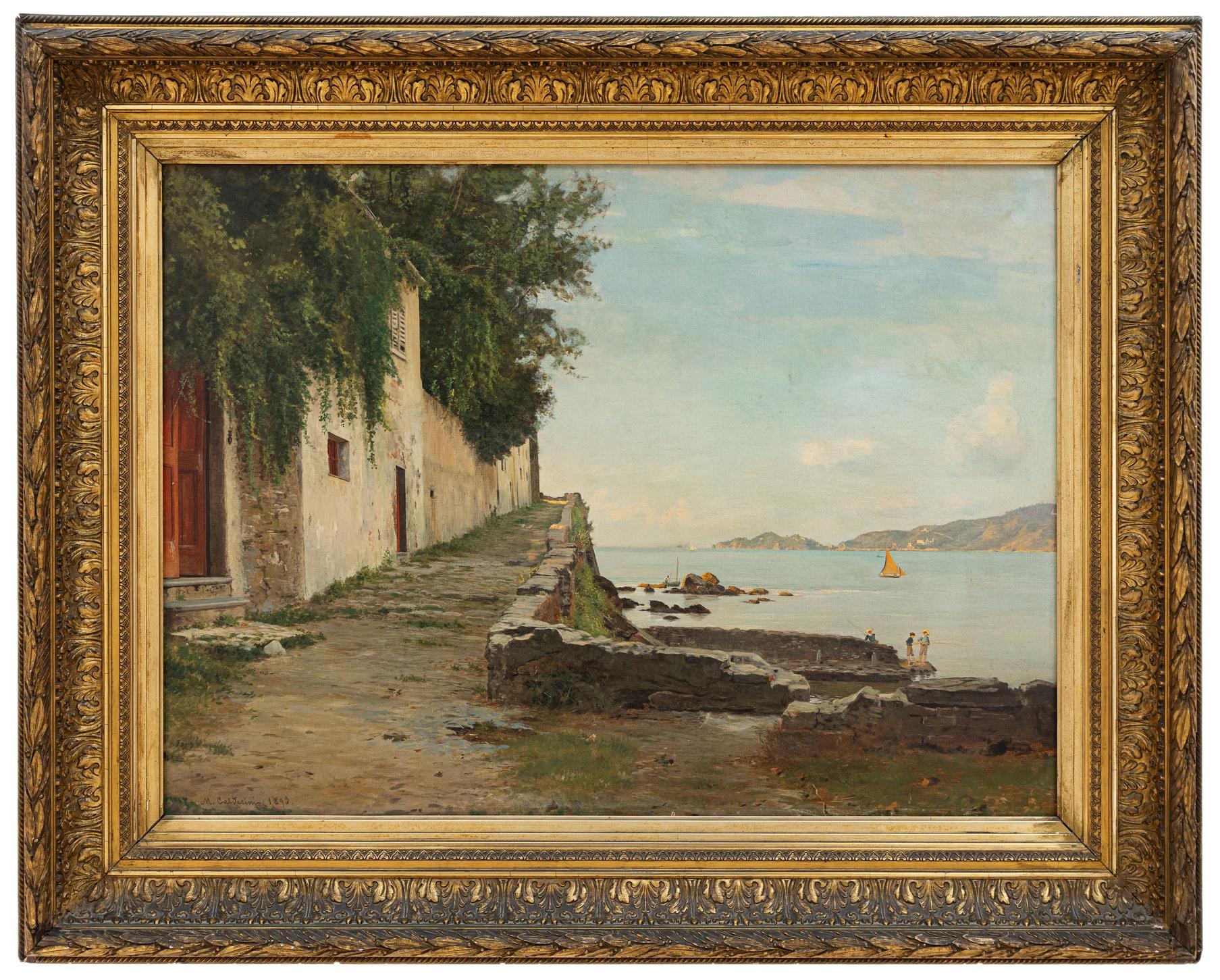 marco calderini: Antica strada Romana a Rapallo 1893