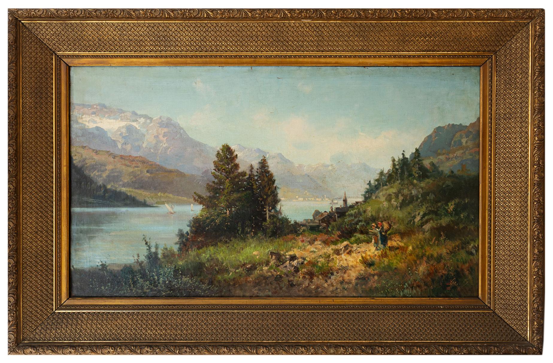 ambrogio preda: Paesaggio ticinese