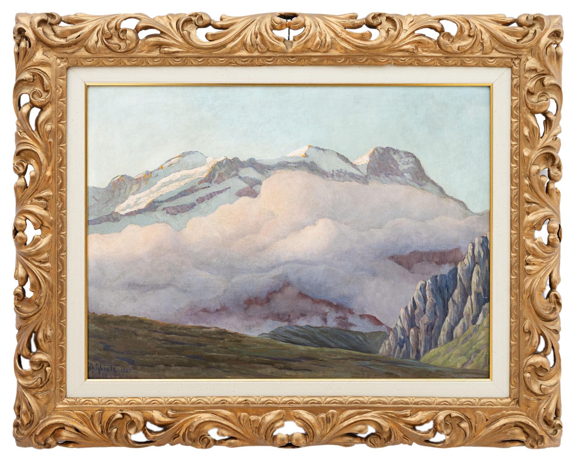 angelo abrate: La montagna luminosa  1925
