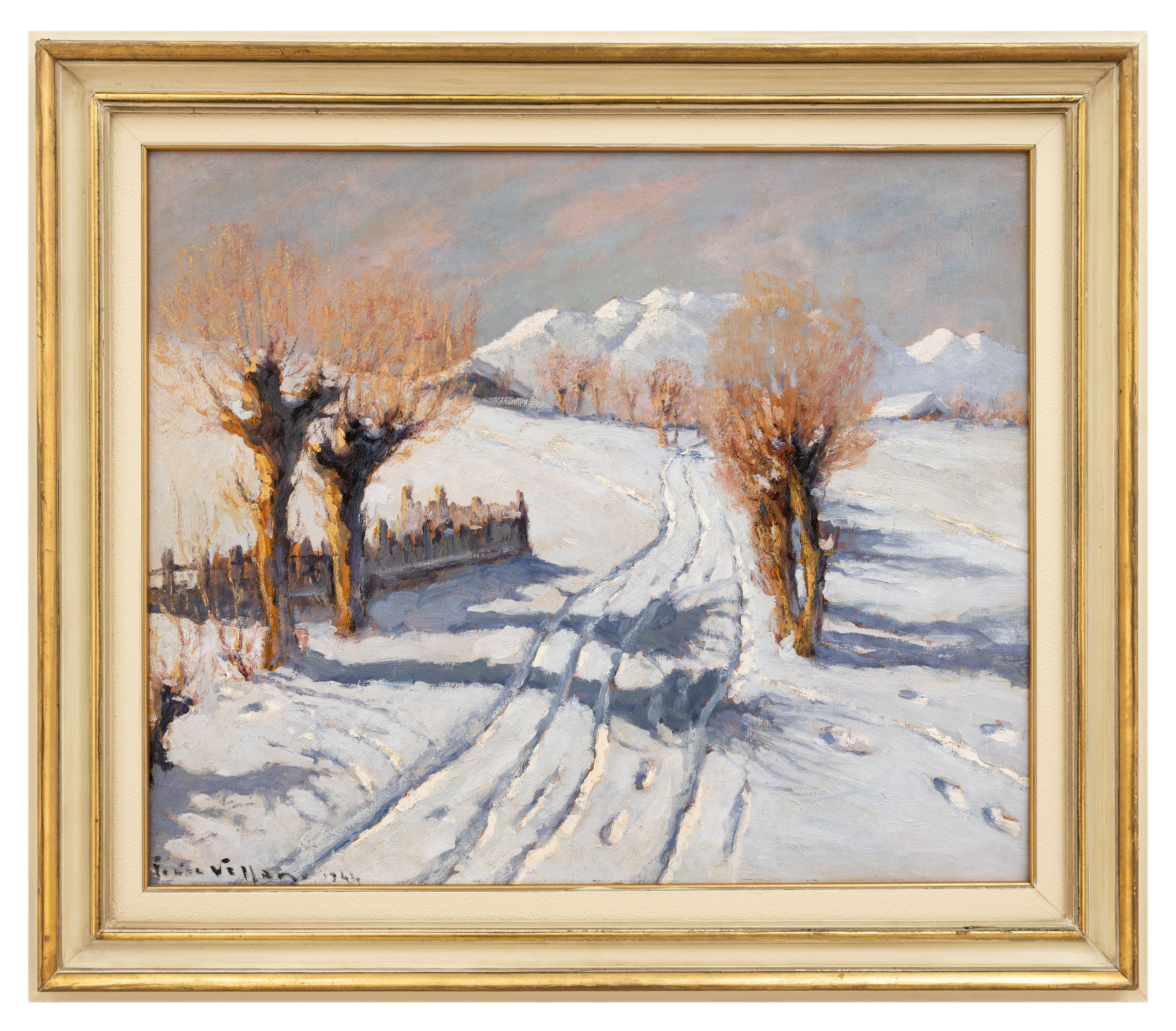 felice vellan: Neve a Sauze d'Oulx 1944